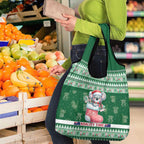 Aussie Koala Grocery Bag Merry Christmas