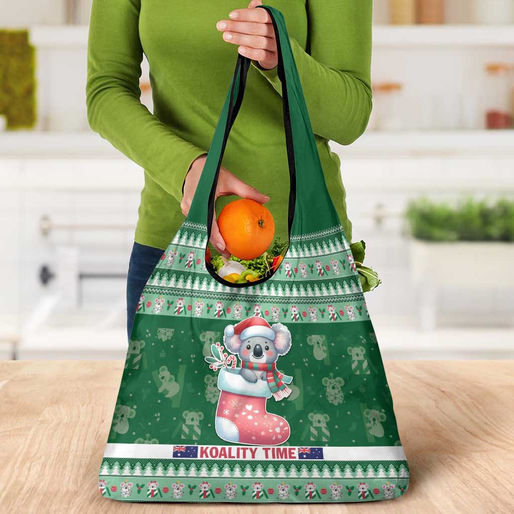 Aussie Koala Grocery Bag Merry Christmas