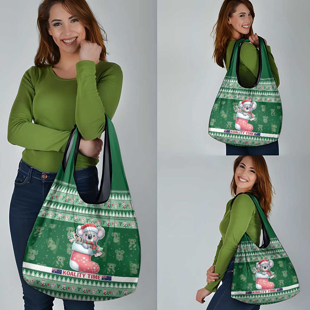Aussie Koala Grocery Bag Merry Christmas
