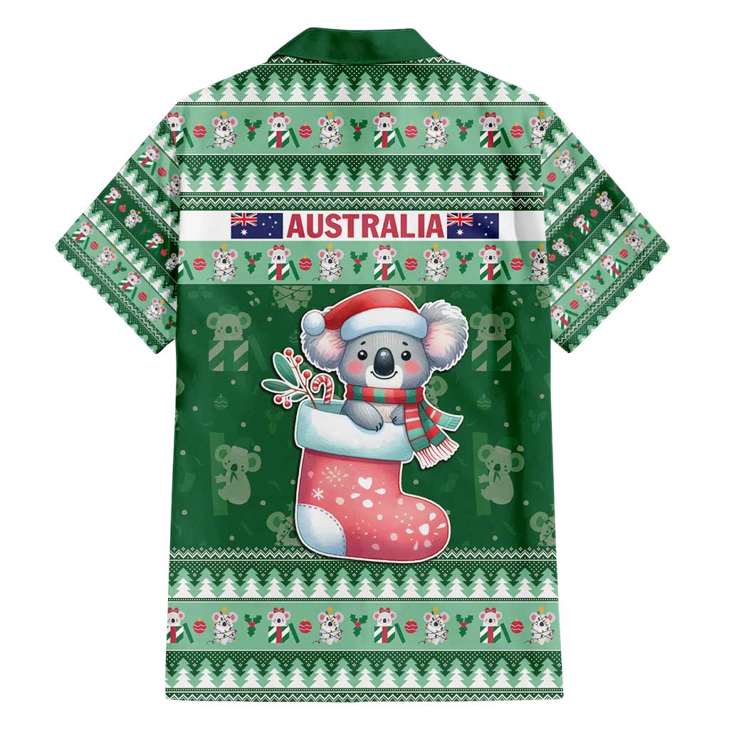Aussie Koala Hawaiian Shirt Merry Christmas