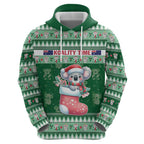 Aussie Koala Hoodie Merry Christmas