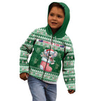 Aussie Koala Kid Hoodie Merry Christmas
