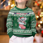 Aussie Koala Kid Ugly Christmas Sweater Merry Christmas