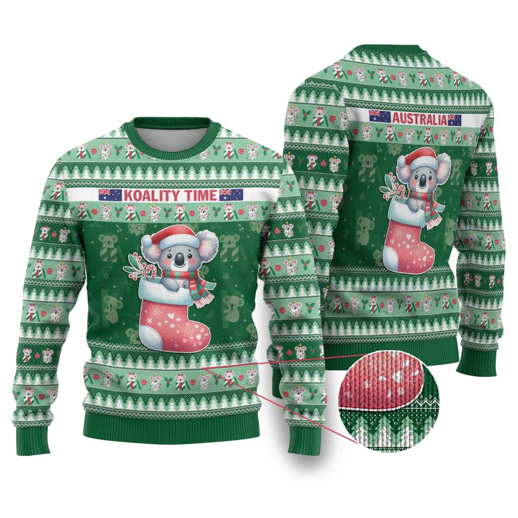 Aussie Koala Ugly Christmas Sweater Merry Christmas