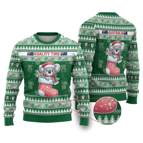 Aussie Koala Ugly Christmas Sweater Merry Christmas