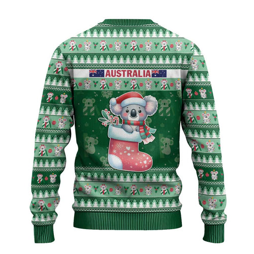 Aussie Koala Ugly Christmas Sweater Merry Christmas