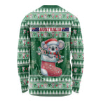 Aussie Koala Long Sleeve Shirt Merry Christmas