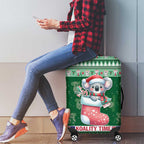 Aussie Koala Luggage Cover Merry Christmas