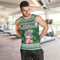 Aussie Koala Men Tank Top Merry Christmas