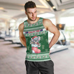 Aussie Koala Men Tank Top Merry Christmas