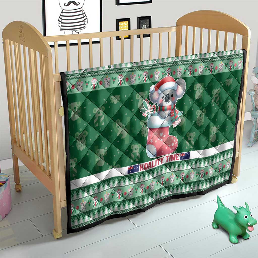 Aussie Koala Quilt Merry Christmas