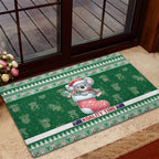 Aussie Koala Rubber Doormat Merry Christmas