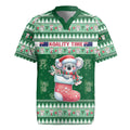 Aussie Koala Rugby Jersey Merry Christmas