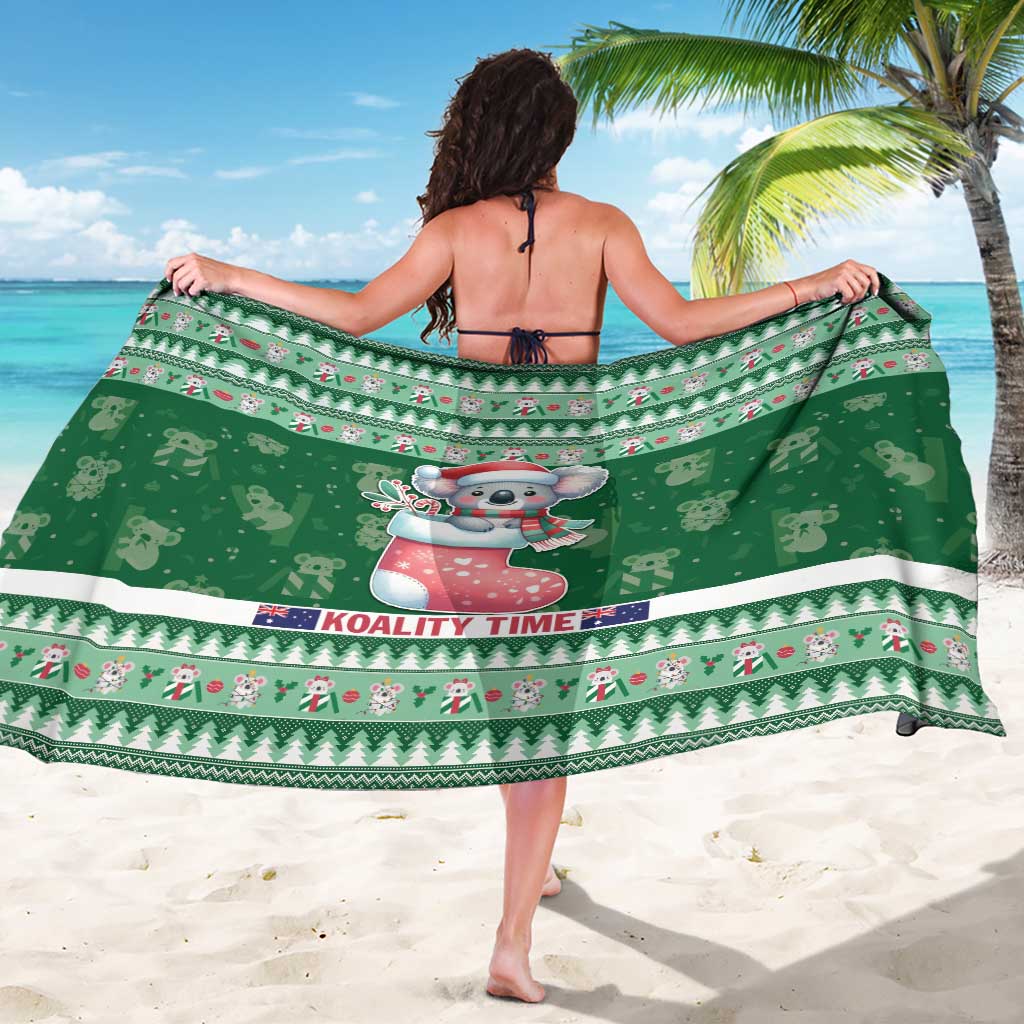 Aussie Koala Sarong Merry Christmas