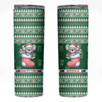 Aussie Koala Skinny Tumbler Merry Christmas