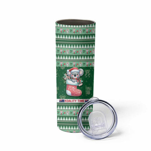 Aussie Koala Skinny Tumbler Merry Christmas