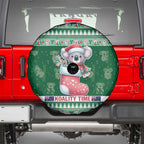 Aussie Koala Spare Tire Cover Merry Christmas