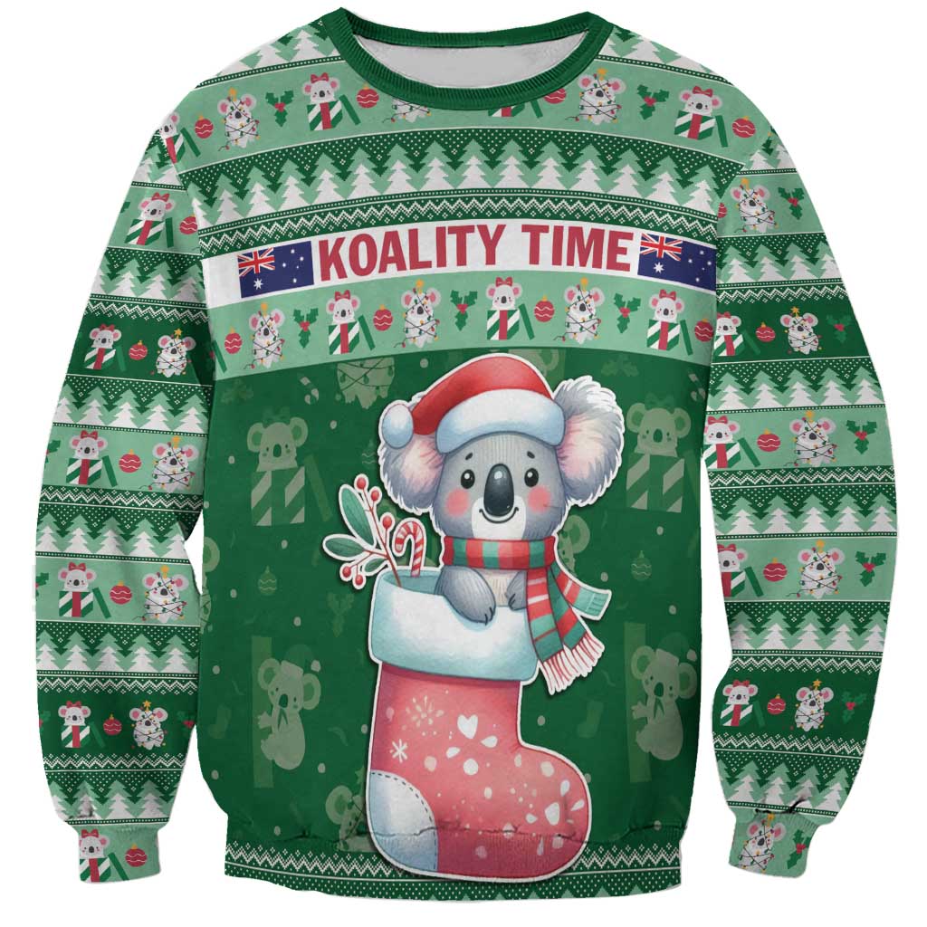 Aussie Koala Sweatshirt Merry Christmas