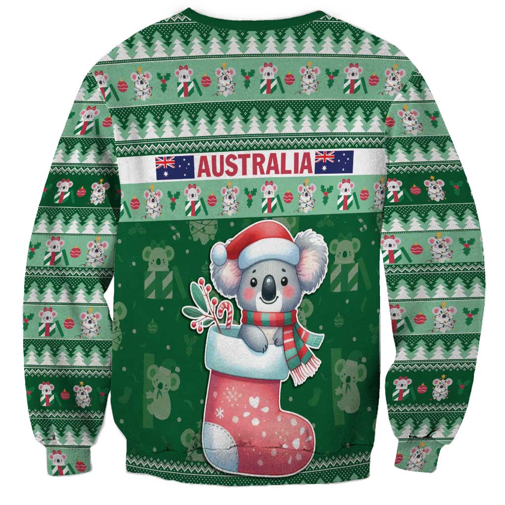 Aussie Koala Sweatshirt Merry Christmas