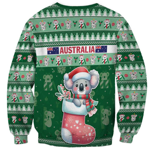Aussie Koala Sweatshirt Merry Christmas