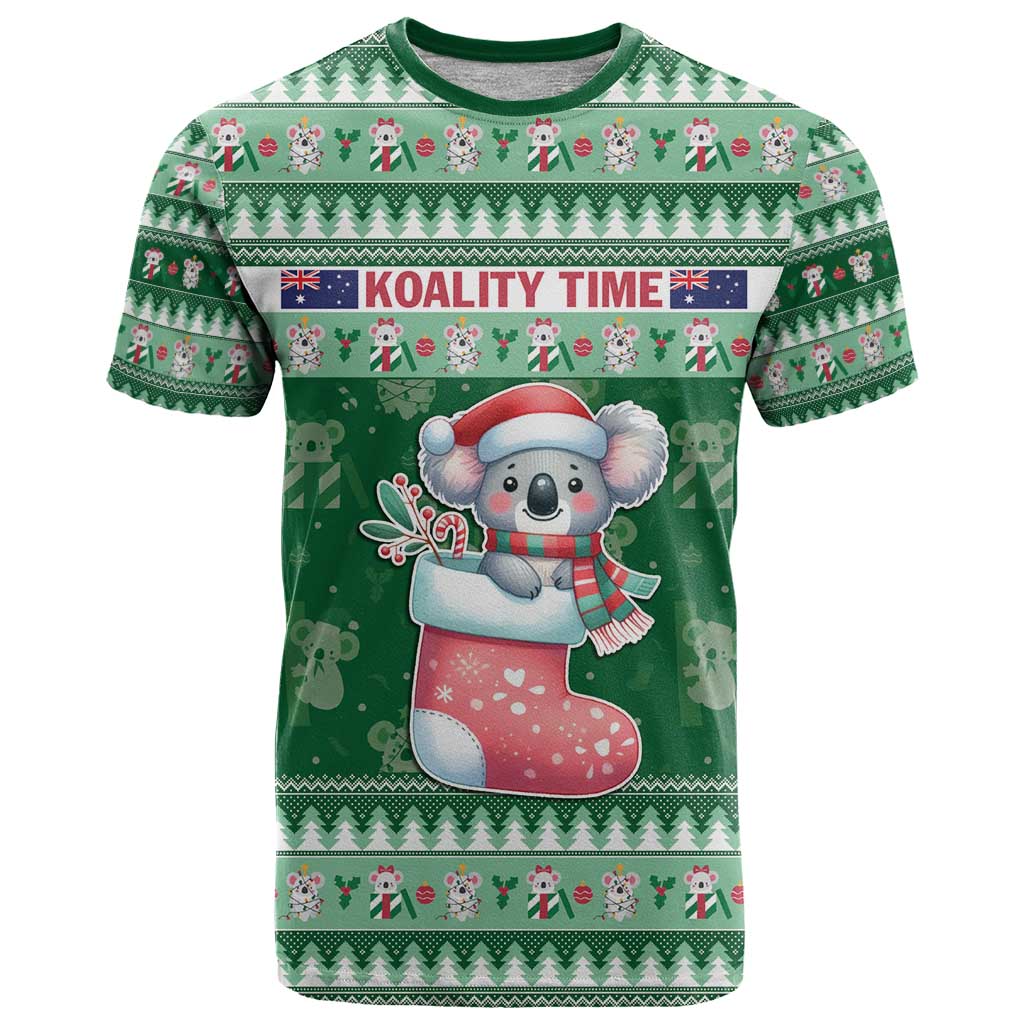 Aussie Koala T Shirt Merry Christmas