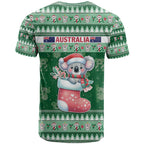 Aussie Koala T Shirt Merry Christmas