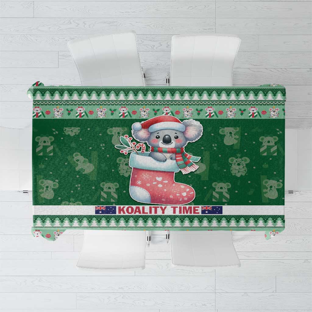 Aussie Koala Tablecloth Merry Christmas