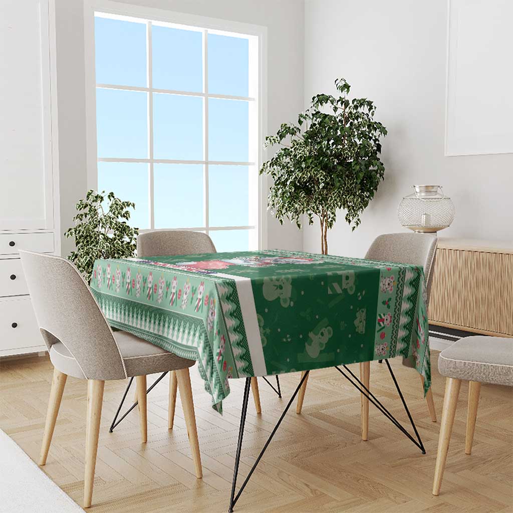 Aussie Koala Tablecloth Merry Christmas