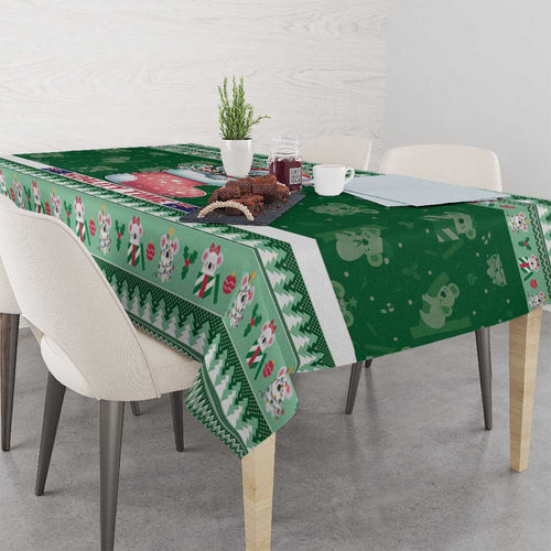 Aussie Koala Tablecloth Merry Christmas