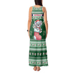 Aussie Koala Tank Maxi Dress Merry Christmas