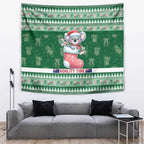 Aussie Koala Tapestry Merry Christmas