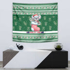 Aussie Koala Tapestry Merry Christmas