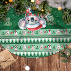 Aussie Koala Tree Skirt Merry Christmas