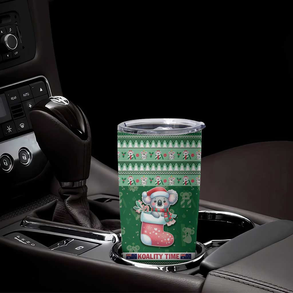 Aussie Koala Tumbler Cup Merry Christmas