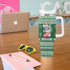 Aussie Koala Tumbler With Handle Merry Christmas