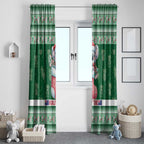 Aussie Koala Window Curtain Merry Christmas