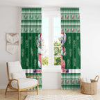 Aussie Koala Window Curtain Merry Christmas