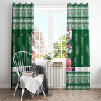 Aussie Koala Window Curtain Merry Christmas
