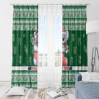 Aussie Koala Window Curtain Merry Christmas