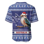 Aussie Kookaburra Baseball Jersey Merry Christmas Blue Style