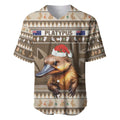 Aussie Platypus Baseball Jersey Merry Christmas