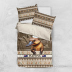 Aussie Platypus Bedding Set Merry Christmas