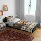 Aussie Platypus Bedding Set Merry Christmas