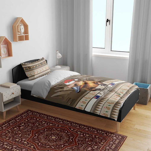 Aussie Platypus Bedding Set Merry Christmas
