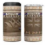 Aussie Platypus 4 in 1 Can Cooler Tumbler Merry Christmas