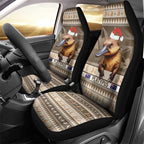 Aussie Platypus Car Seat Cover Merry Christmas