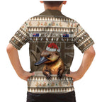 Aussie Platypus Family Matching Mermaid Dress and Hawaiian Shirt Merry Christmas