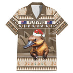 Aussie Platypus Family Matching Mermaid Dress and Hawaiian Shirt Merry Christmas