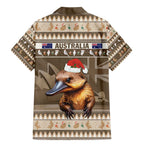Aussie Platypus Family Matching Mermaid Dress and Hawaiian Shirt Merry Christmas