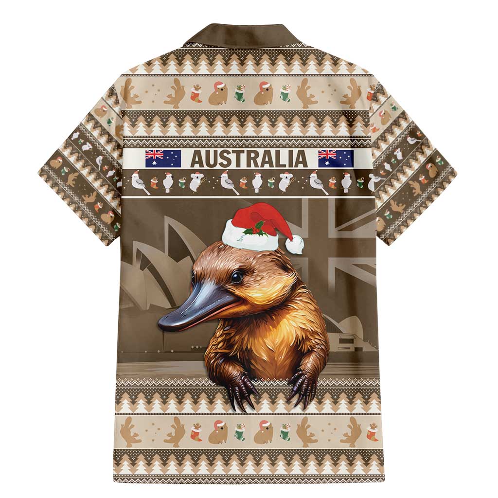 Aussie Platypus Family Matching Mermaid Dress and Hawaiian Shirt Merry Christmas